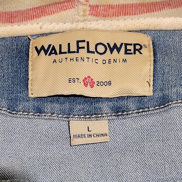 Wallflower jean jacket - size L - Picture 3 of 5